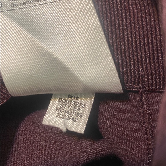 Vince Purple Stretch Side Zip Career Pants - Picture 6 of 10